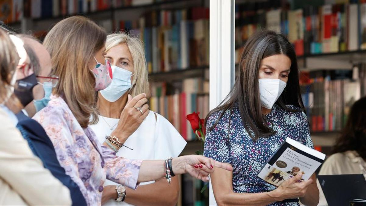 Letizia no se olvida de su amor por los libros