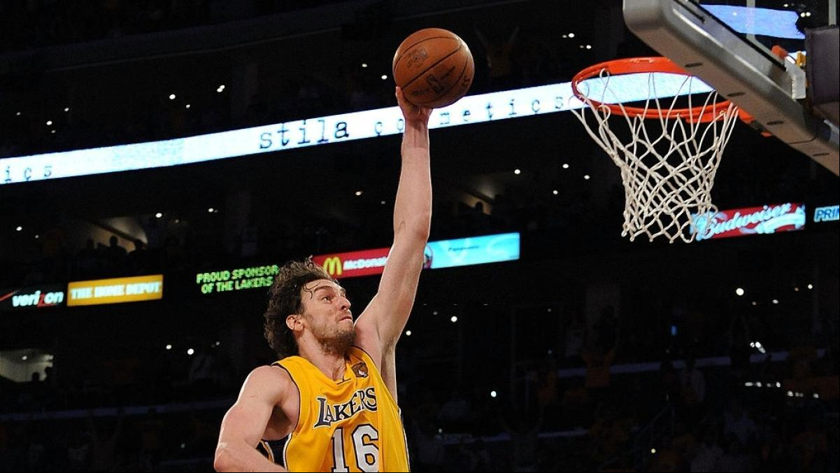 Las mejores jugadas de Pau Gasol en Los Angeles Lakers