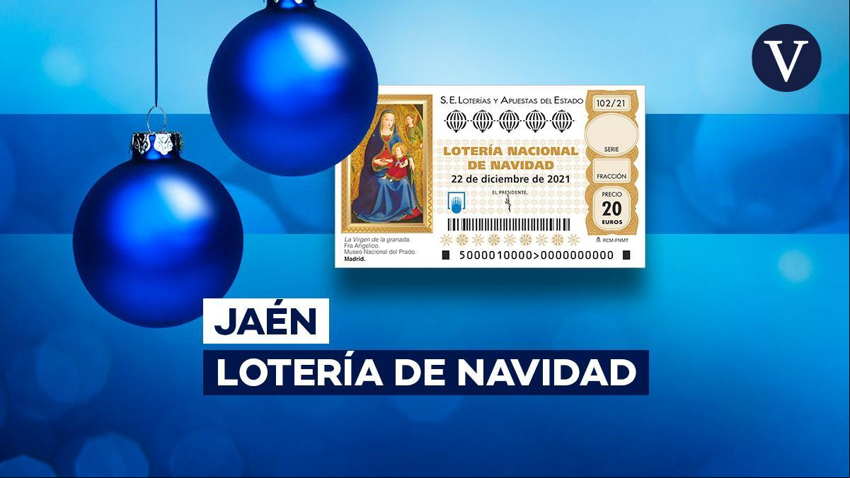 Dónde comprar Lotería de Navidad 2021 en Jaén por istración