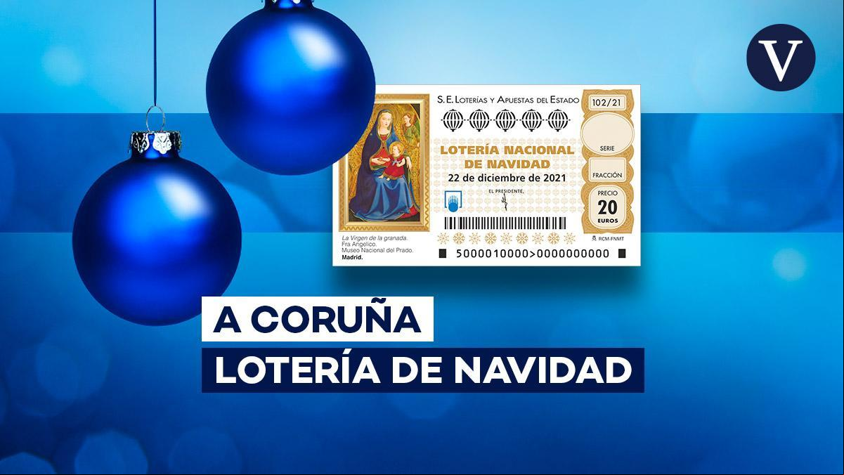 Dónde comprar Lotería de Navidad 2021 en La Coruña por istración