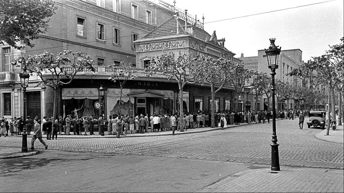 El palacete de los socios del Barça