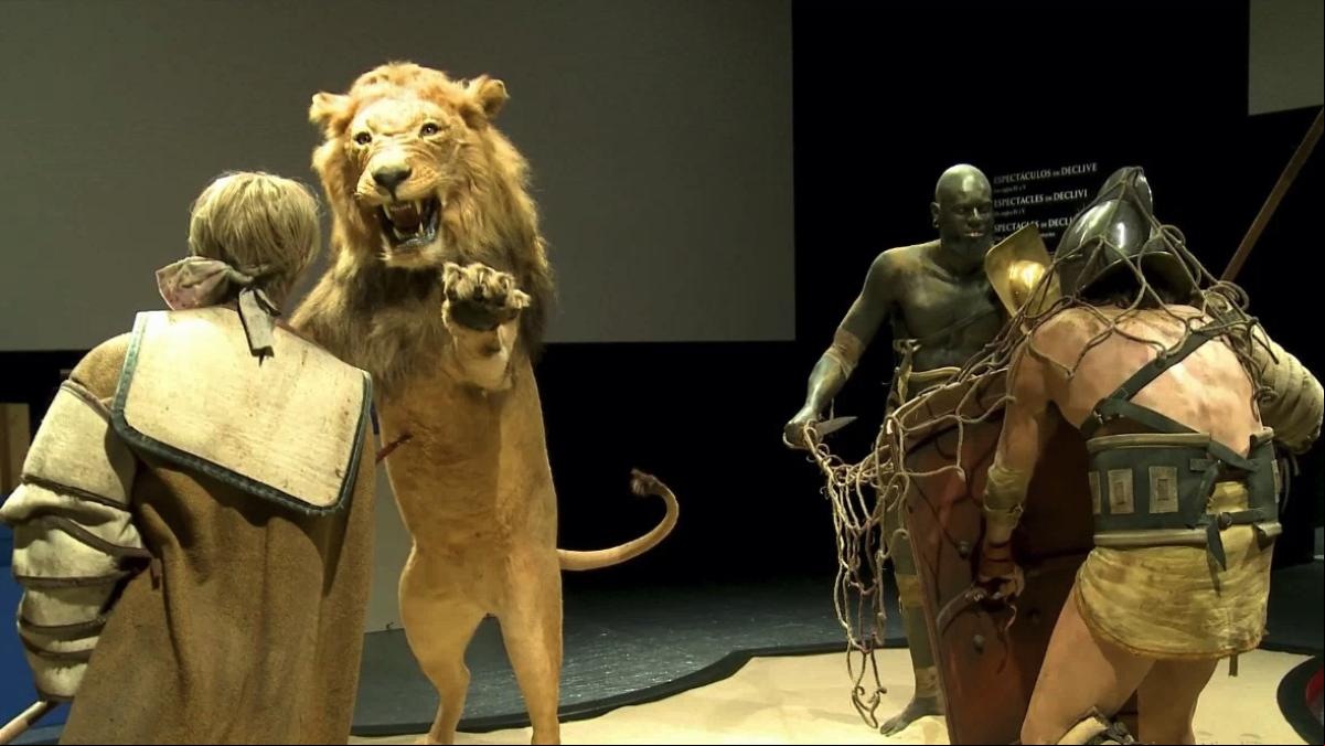 Armas y relieves de Pompeya en ‘Gladiadores, héroes del Coliseo’, en el MARQ de Alicante