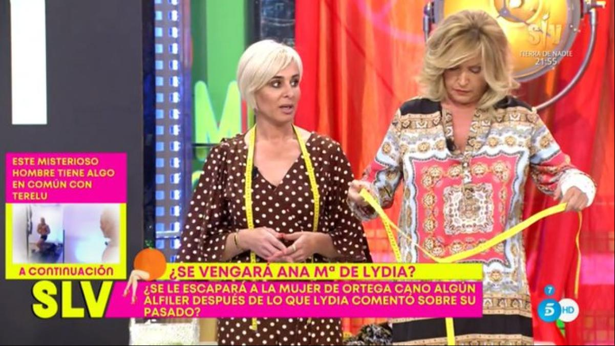 Lydia Lozano irrumpe enfadada en Sálvame tras ser acusada de intentar vetar a Ana María Aldón