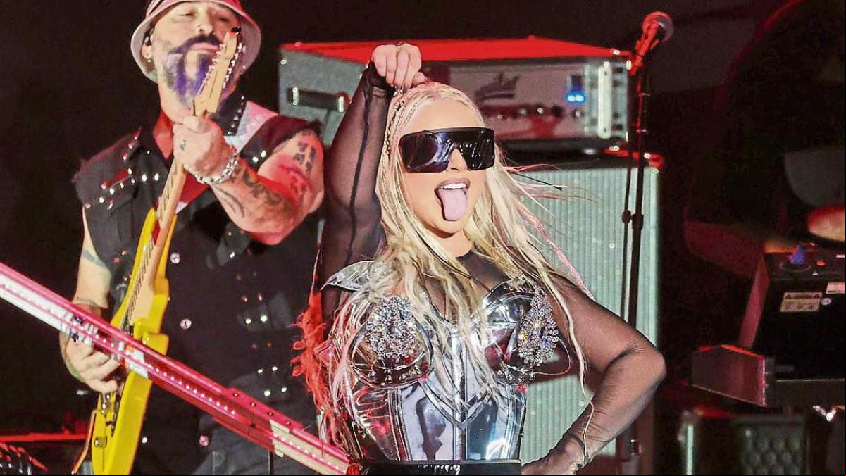 Christina Aguilera, reencuentro en Cap Roig