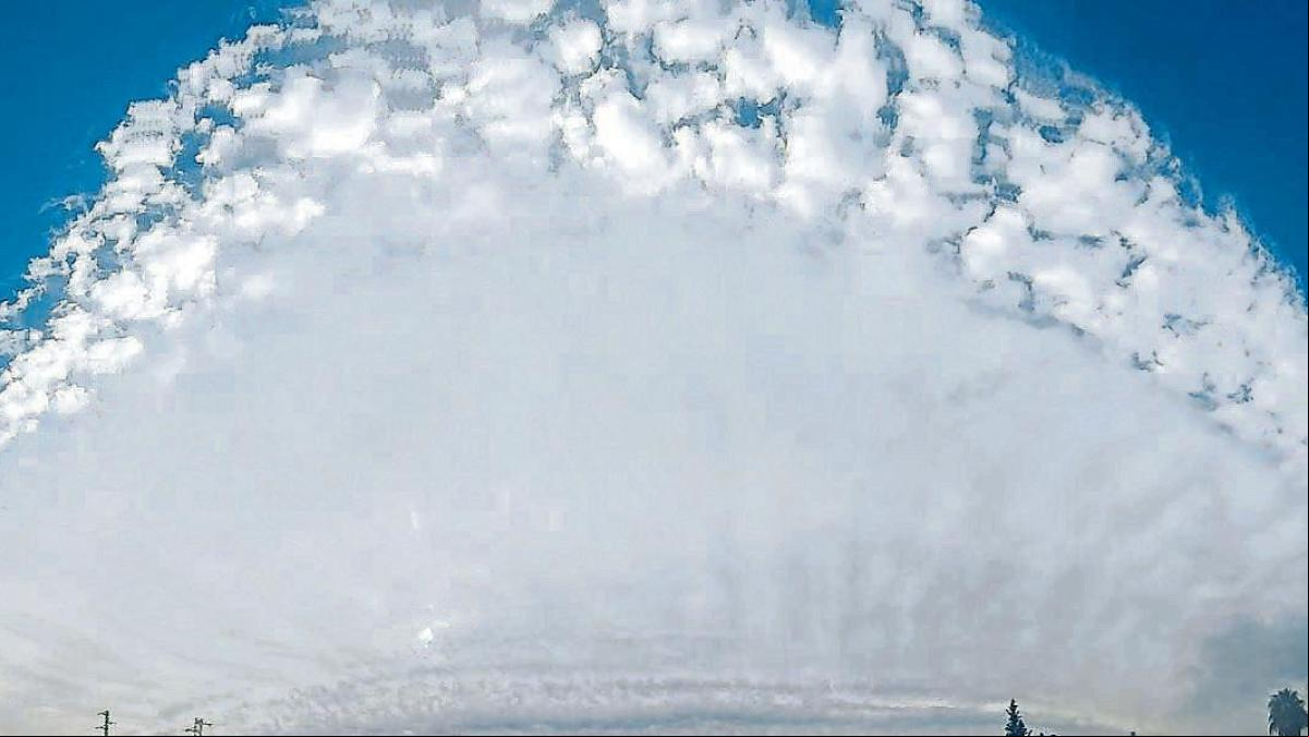La gran nube arco de la Costa del Sol