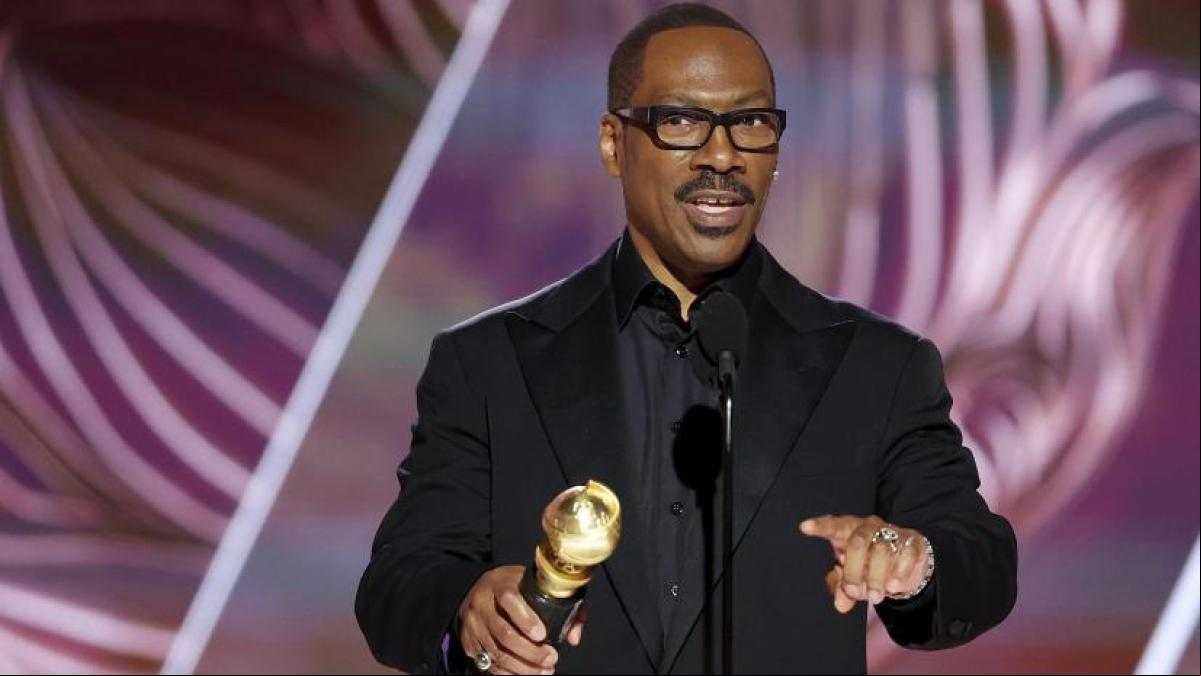 La broma de Eddie Murphy en los Globos de Oro sobre el bofetón de Will Smith en los Oscar