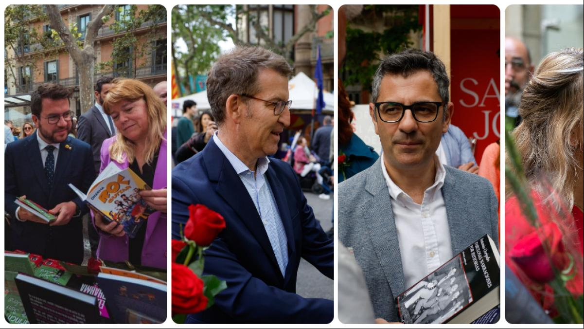 Tregua de reproches por Sant Jordi