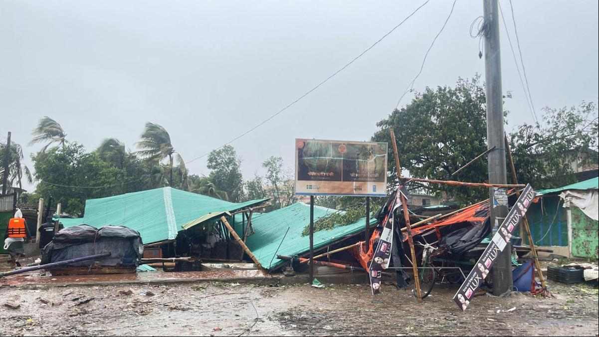 Al menos tres muertos tras el paso del ciclón Mocha por Myanmar y Bangladesh