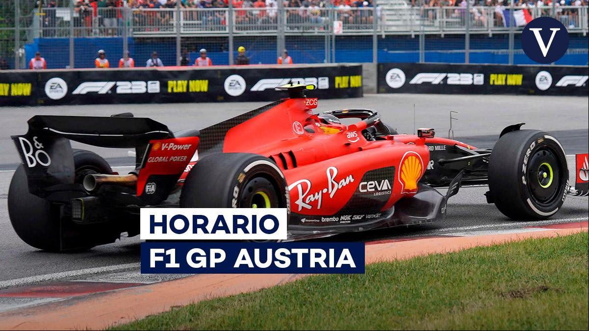 F1: Horario y dónde ver por TV el Gran Premio de Austria 2024 de Fórmula 1