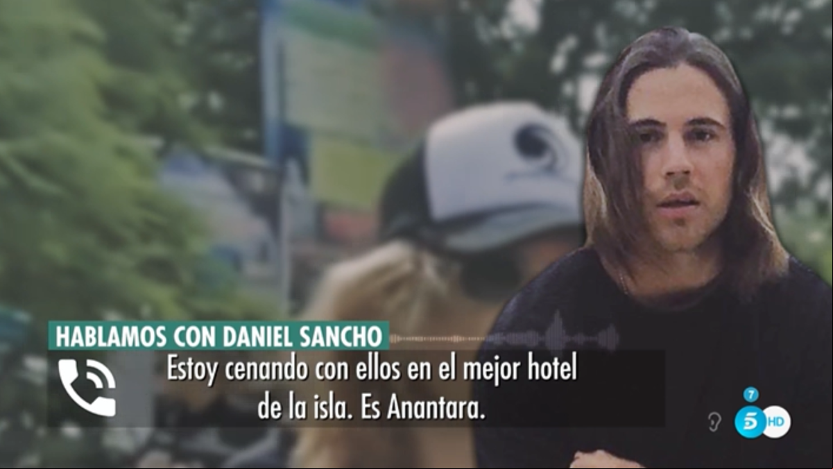Daniel Sancho: La policía me trata muy bien, estoy cenando con ellos en el mejor hotel de la isla