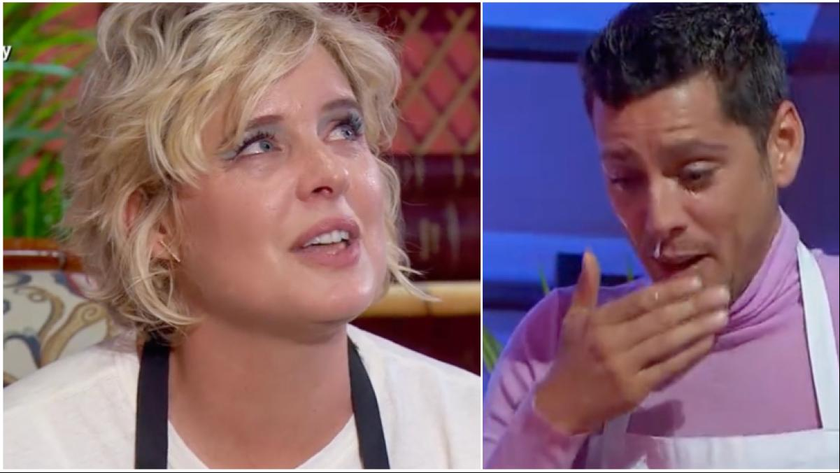 “Le ha caído el moco al cámara”: Eduardo Casanova la lía durante la expulsión de Tania Llasera en ‘MasterChef Celebrity’