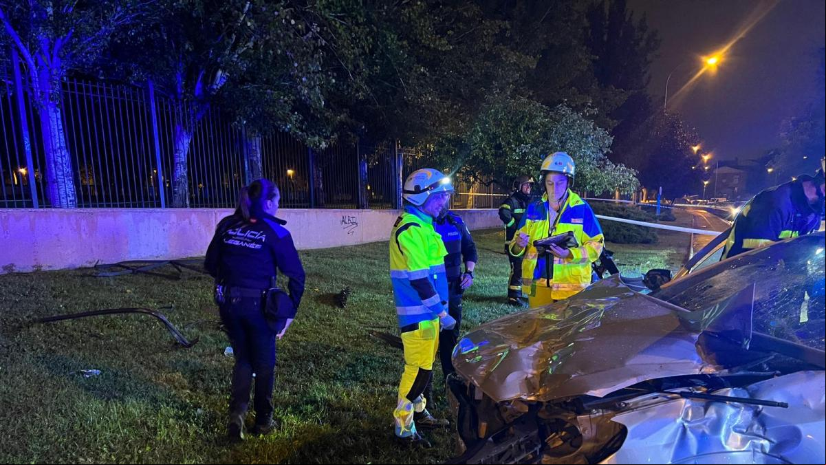 El accidente de Leganés en el que fallecieron tres jóvenes se produjo por saltarse el semáforo