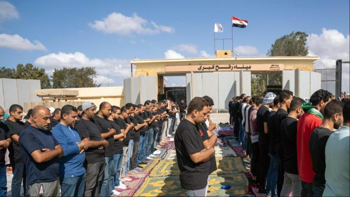 Egipto rechaza la entrada de palestinos a través de Rafah