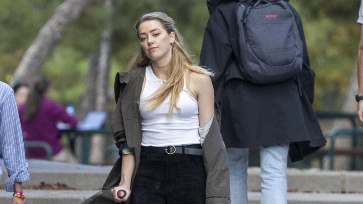 La mala pata de Amber Heard en su nueva vida en Madrid