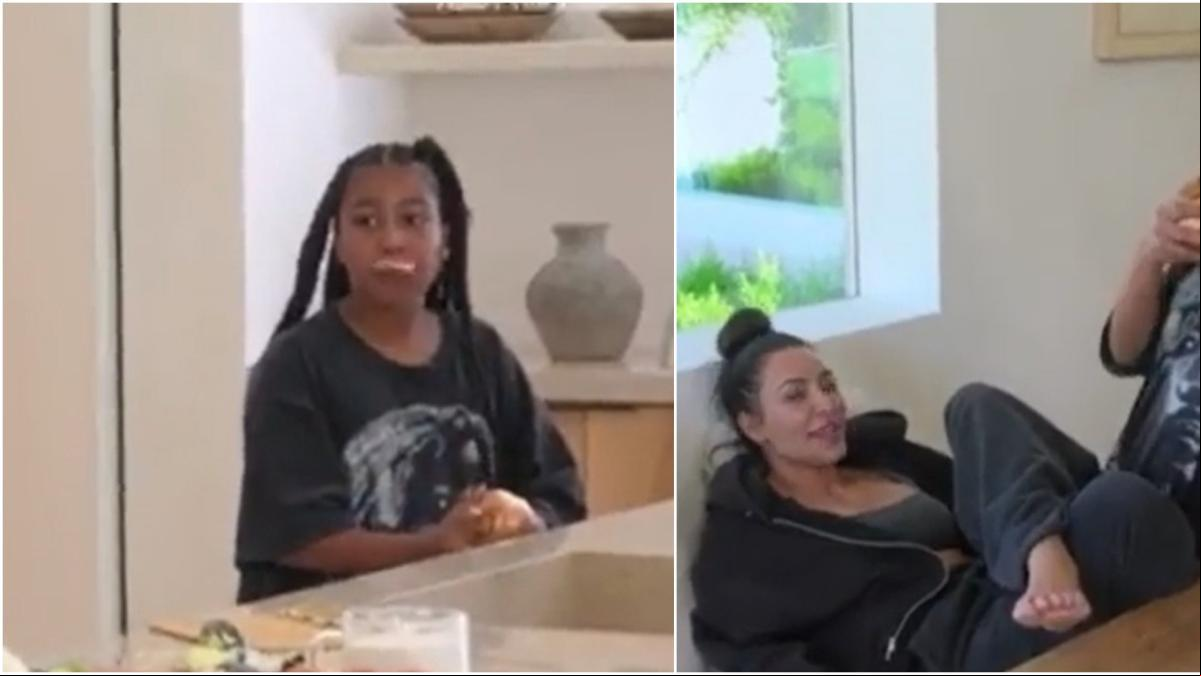 La hija de Kim Kardashian se come una cebolla como si fuese una manzana y las redes flipan: ¿Cómo puede hacerlo?