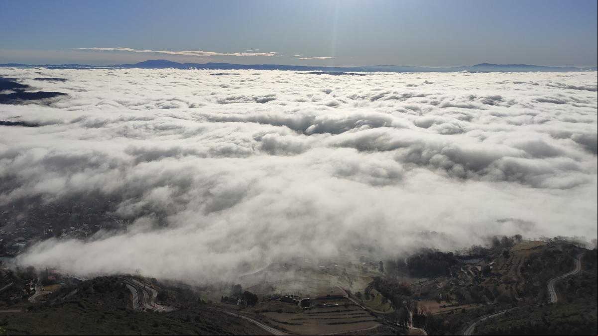 Mira cómo desaparece el valle del Llobregat