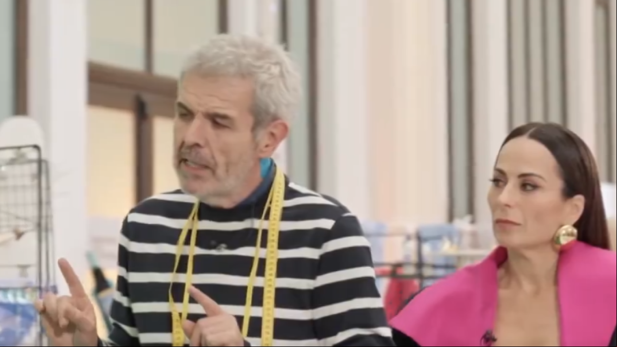 Caprile corta en seco a una concursante de Maestros de la costura: No me vaciles