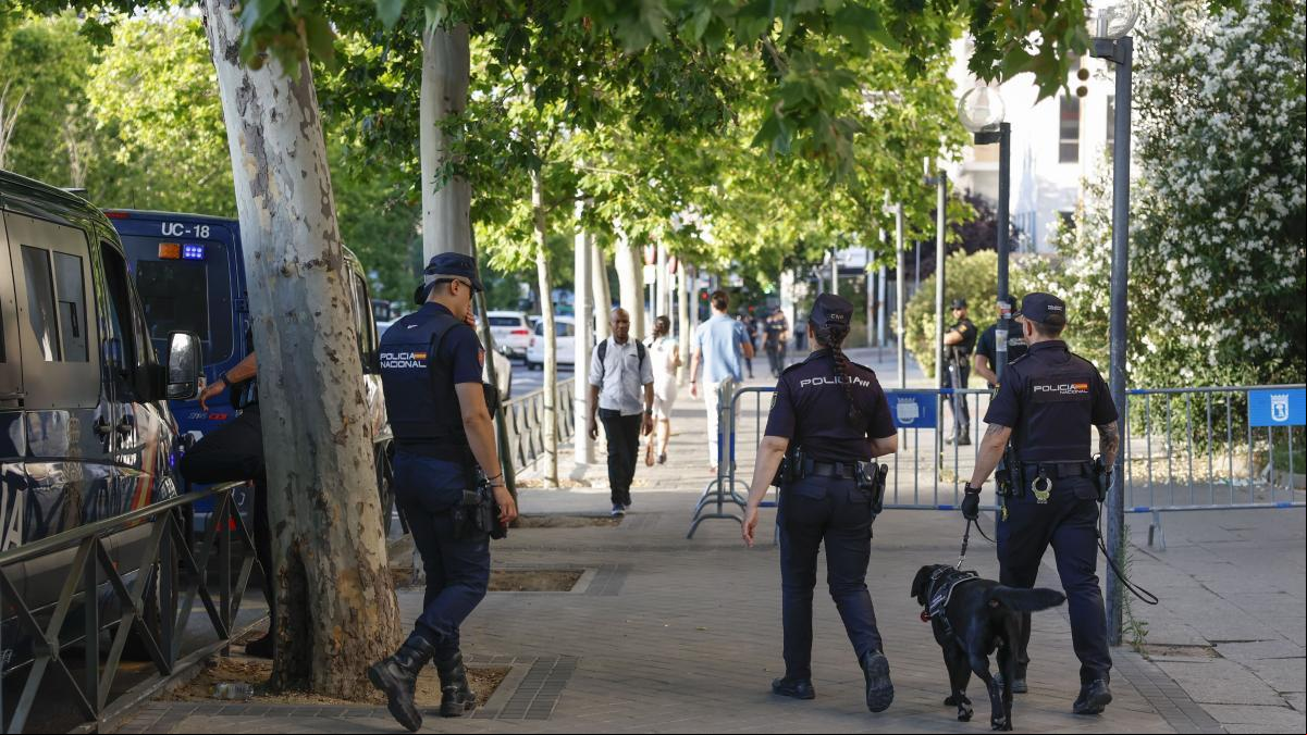 Despliegue policial sin precedentes para blindar la declaración de Begoña Gómez ante el juez