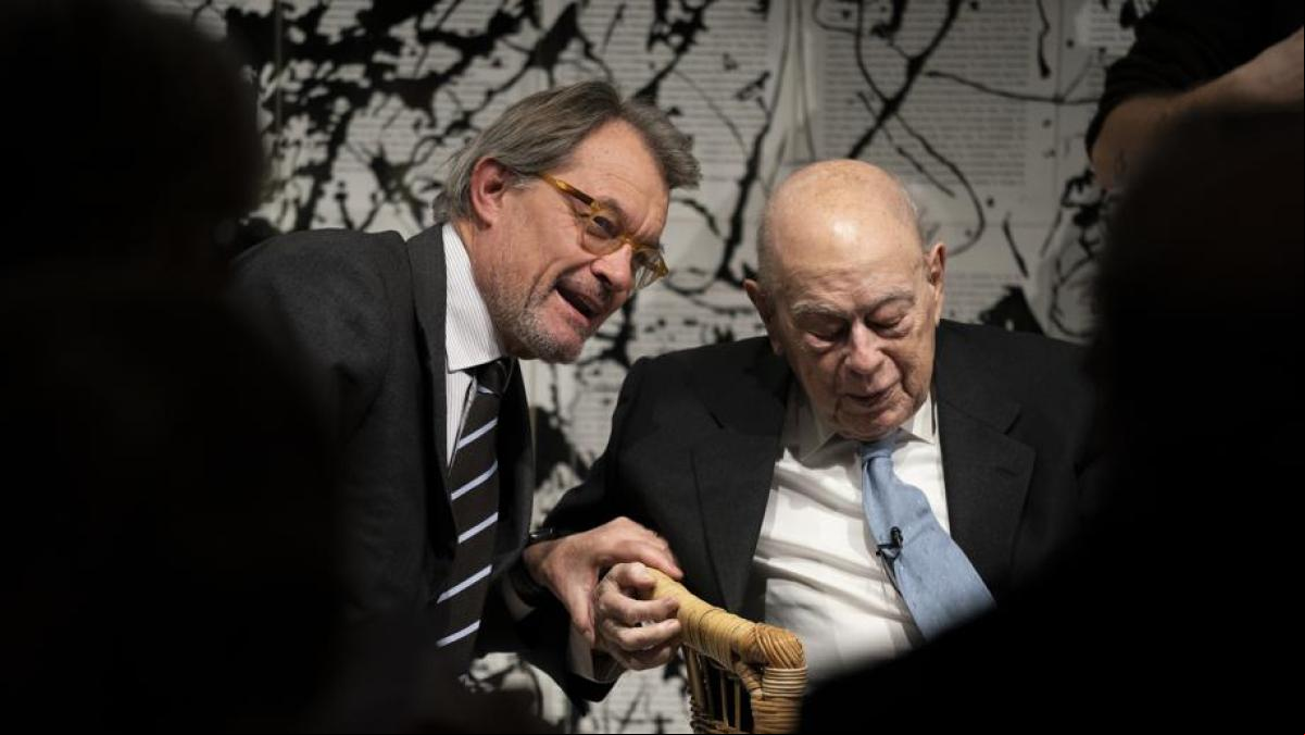 Jordi Pujol y Artur Mas anuncian en una cena informal que se afiliarán a Junts