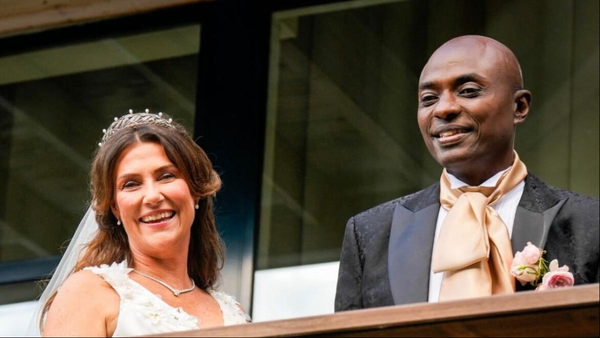 El espectacular estilismo de Marta Luisa de Noruega en su boda con Durek Verret