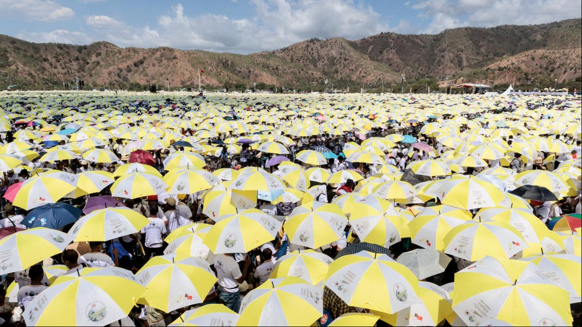 El Papa congrega a 600.000 en su misa en Timor