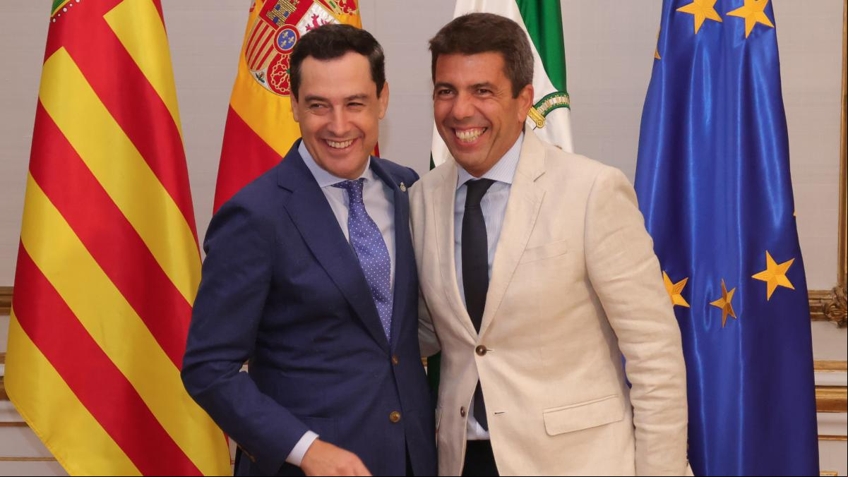 Moreno y Mazón escenificarán hoy su unidad contra el pacto para Catalunya