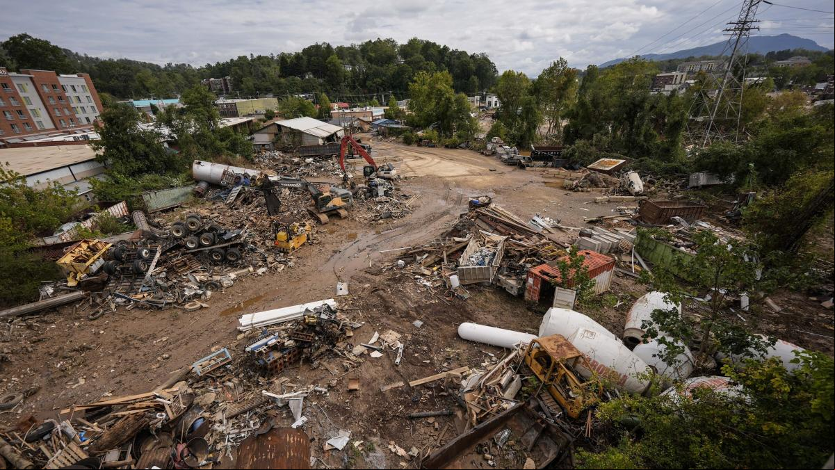 Asheville, de “paraíso climático” a epicentro de la destrucción y mortalidad del huracán ‘Helene’