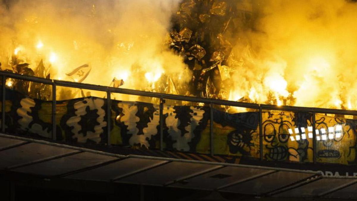 Así ha sido el enfrentamiento entre manifestantes pro Palestina e hinchas del Maccabi Tel Aviv en Amsterdam