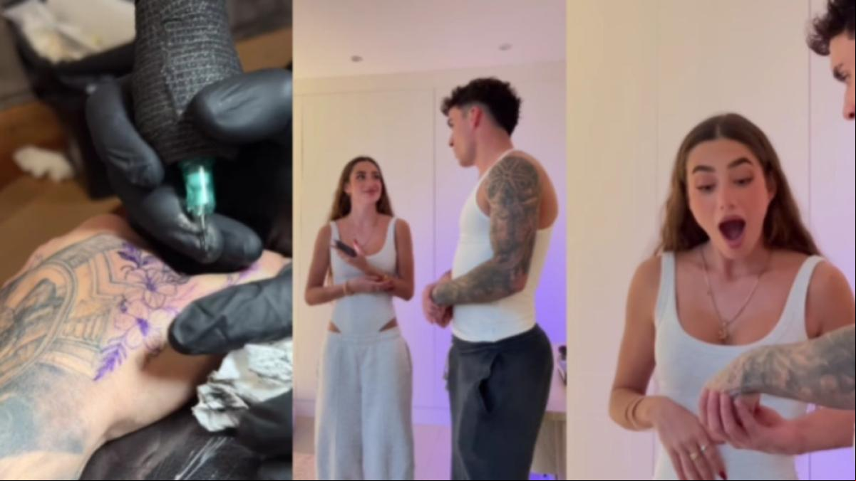 Ibelky sorprende a Lola Lolita con un tatuaje en su honor: Un poco raro