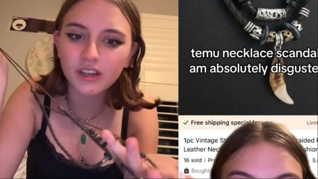 Compra un bonito collar por Internet y no se puede creer lo que le llega: “No sé de qué animal es”