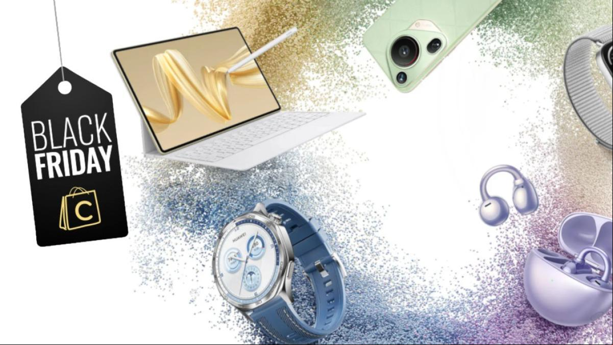 Huawei Black Friday y Cyber Monday 2024: Hasta el 60% de descuento y un cupón exclusivo adicional