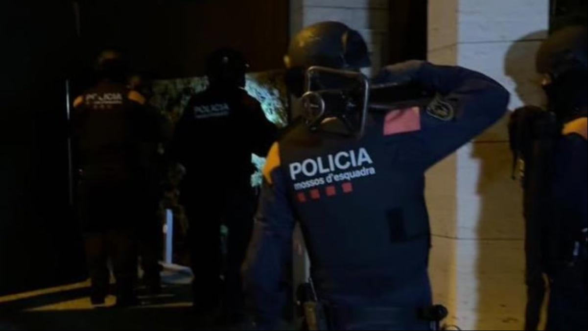 Vídeo de la macroperación de los Mossos y Europol por tráfico de drogas y blanqueo de capitales