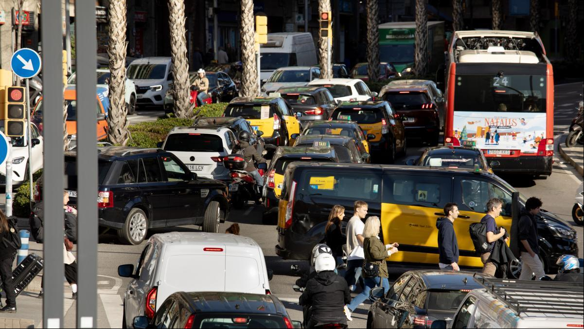 Barcelona quiere reducir al 15% los desplazamientos en coche
