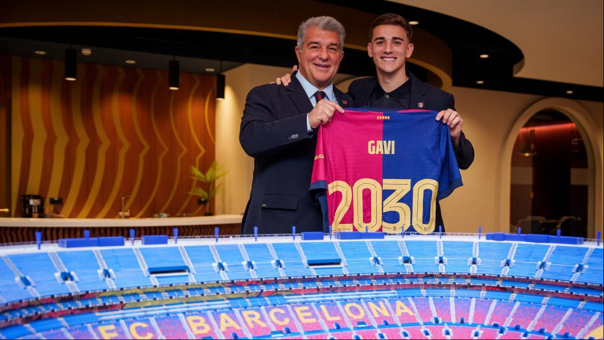 El corazón del Barça sigue latiendo: Gavi renueva hasta el 2030