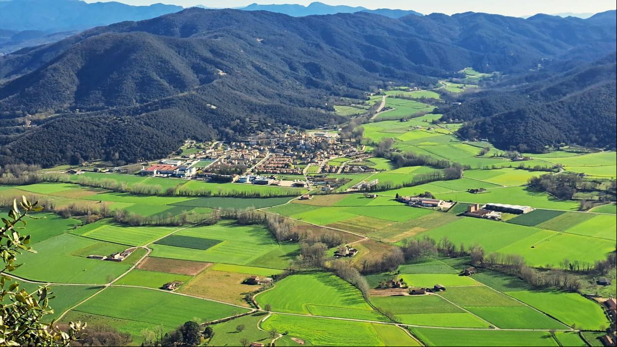 Las hermosas vistas panorámicas de Falgars