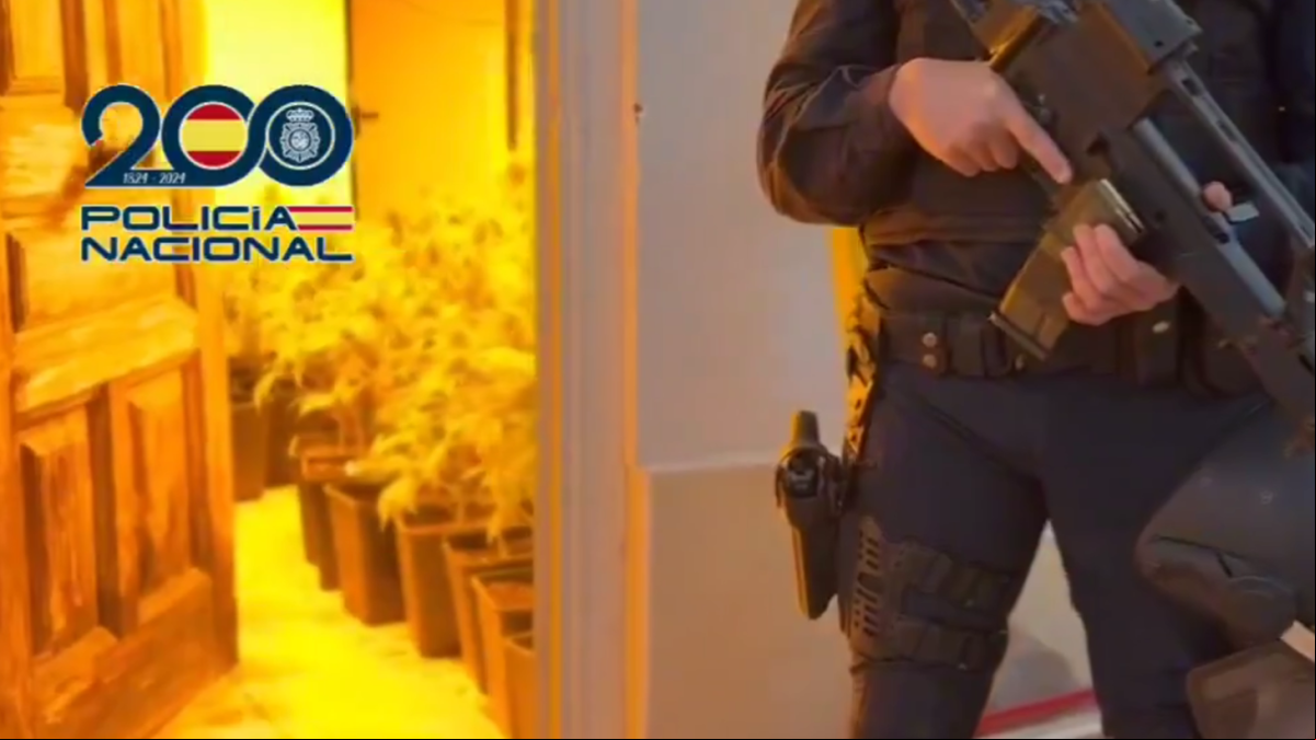Más de 400 agentes participan en un golpe policial contra el tráfico de armas y drogas en Almería
