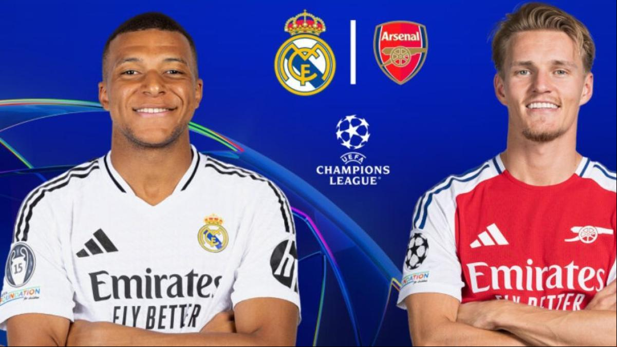 Real Madrid - Arsenal: dónde ver y hora de la vuelta de los cuartos de final de la Champions League