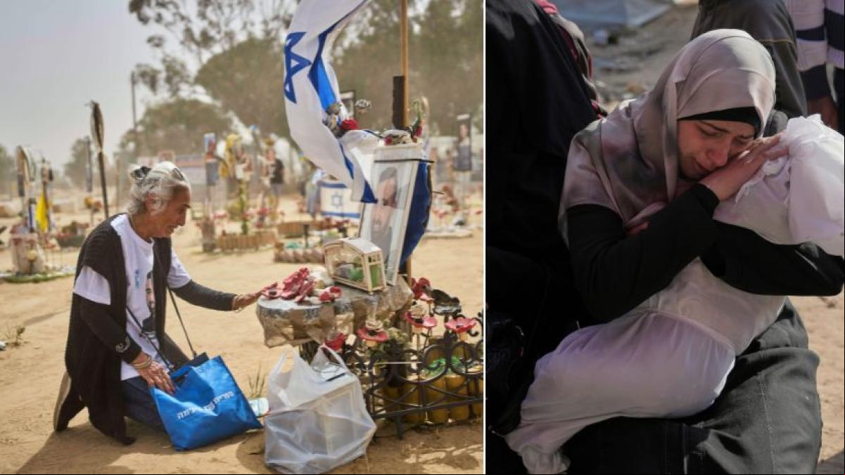 Judíos y palestinos unen su dolor en busca de la paz Judíos y palestinos unen su dolor en busca de la paz