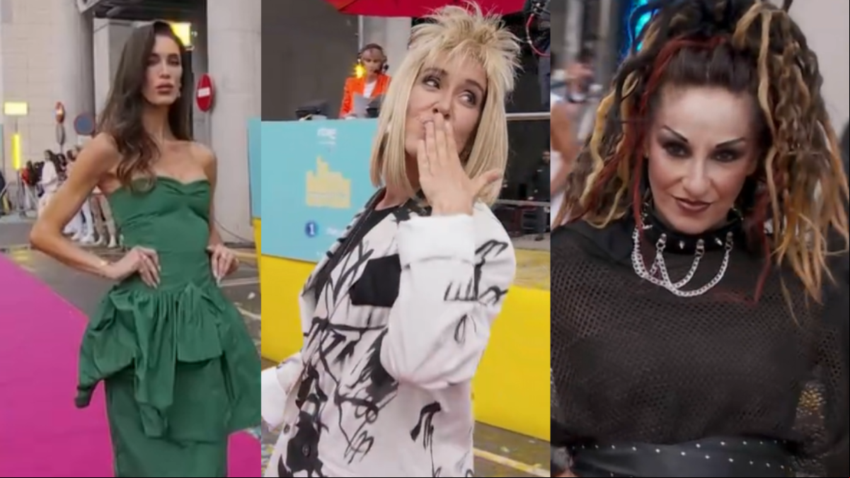 De Mayra Gómez Kemp a Julia Otero: La familia de la tele rescata los looks míticos de TVE: Se han pasado el juego