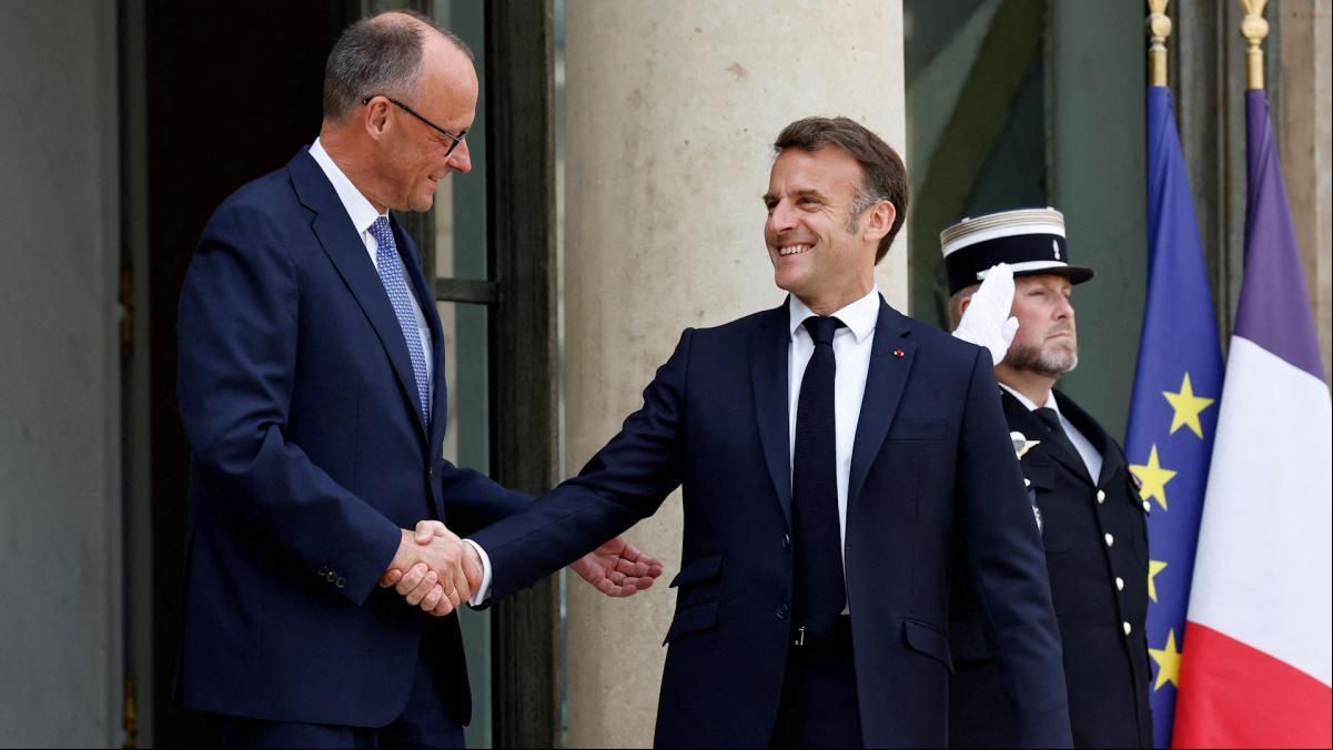 Macron y Merz muestran unidad ante Moscú y Washington