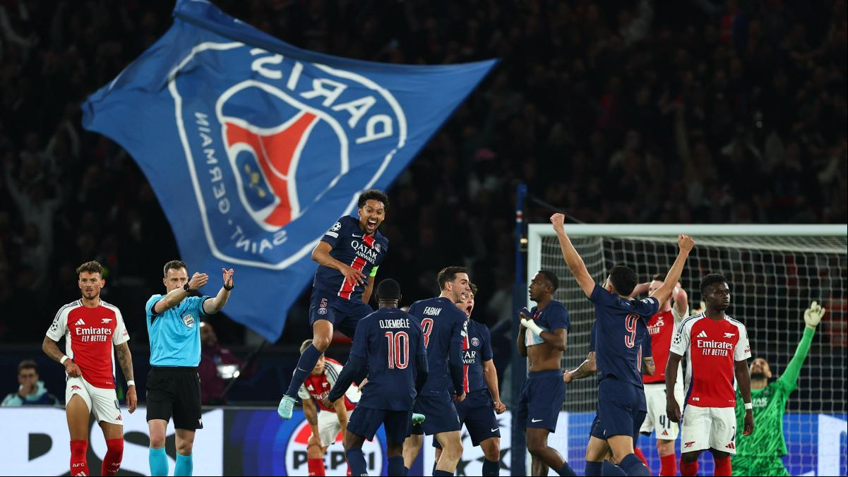 El PSG liquida a un combativo Arsenal