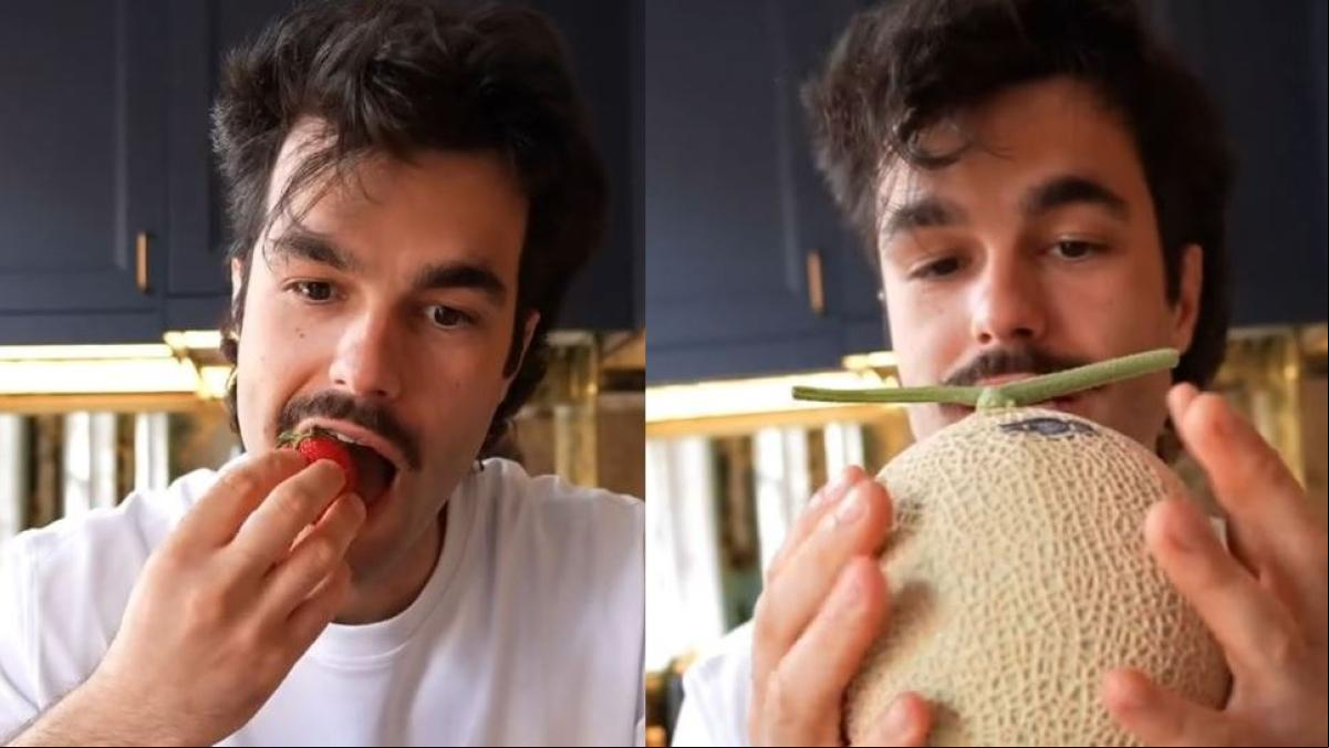 Peldanyos, influencer español, después de pagar casi 400€ por unas fresas y un melón en Harrods: “Creemos que nos han estafado porque huelen a carne madurada”