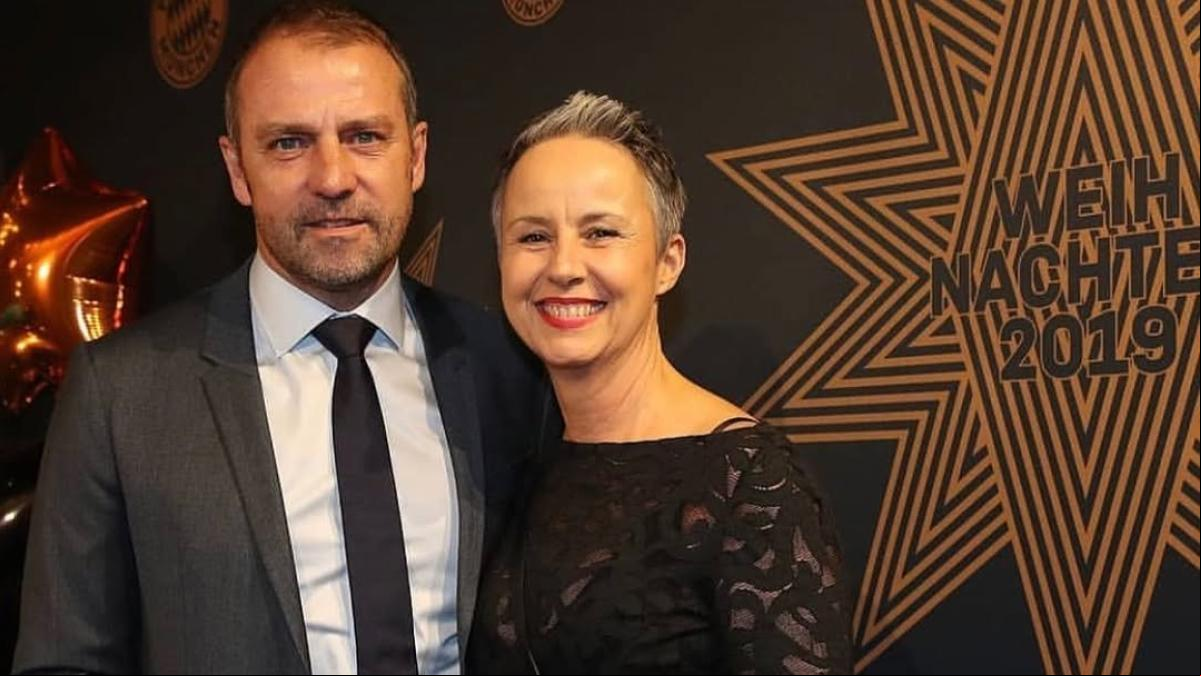 Hansi Flick y su bonita historia de amor con su esposa