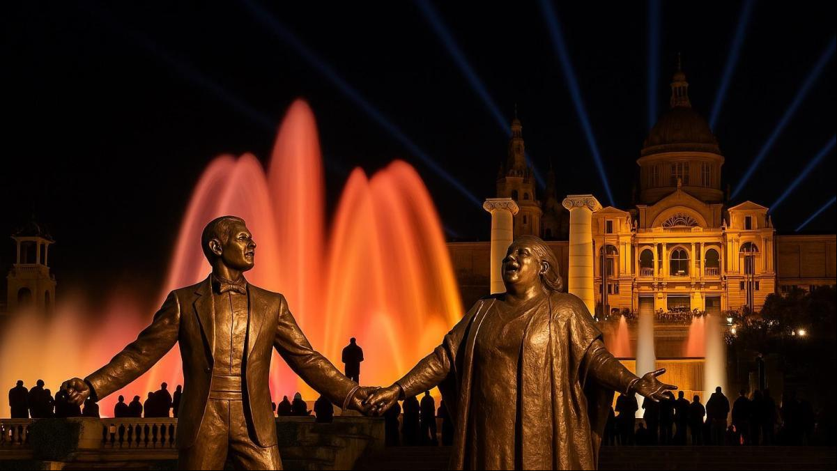Barcelona no descarta dedicar una escultura a Freddie Mercury y Montserrat Caballé