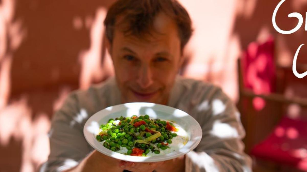 Los guisantes a la brasa más saludables y sabrosos de Gipsy Chef