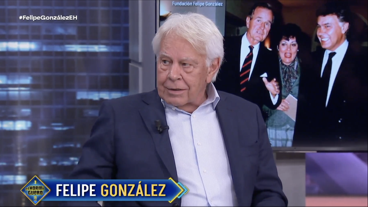 Felipe González descoloca a Pablo Motos reflexionando sobre la situación global actual: “Un rato, que nos dejen tranquilos”