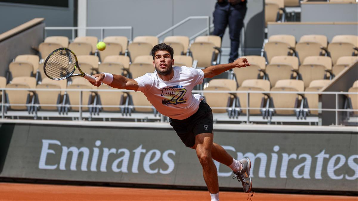 Sorteo benevolente para Alcaraz en Roland Garros Sorteo benevolente para Alcaraz en Roland Garros