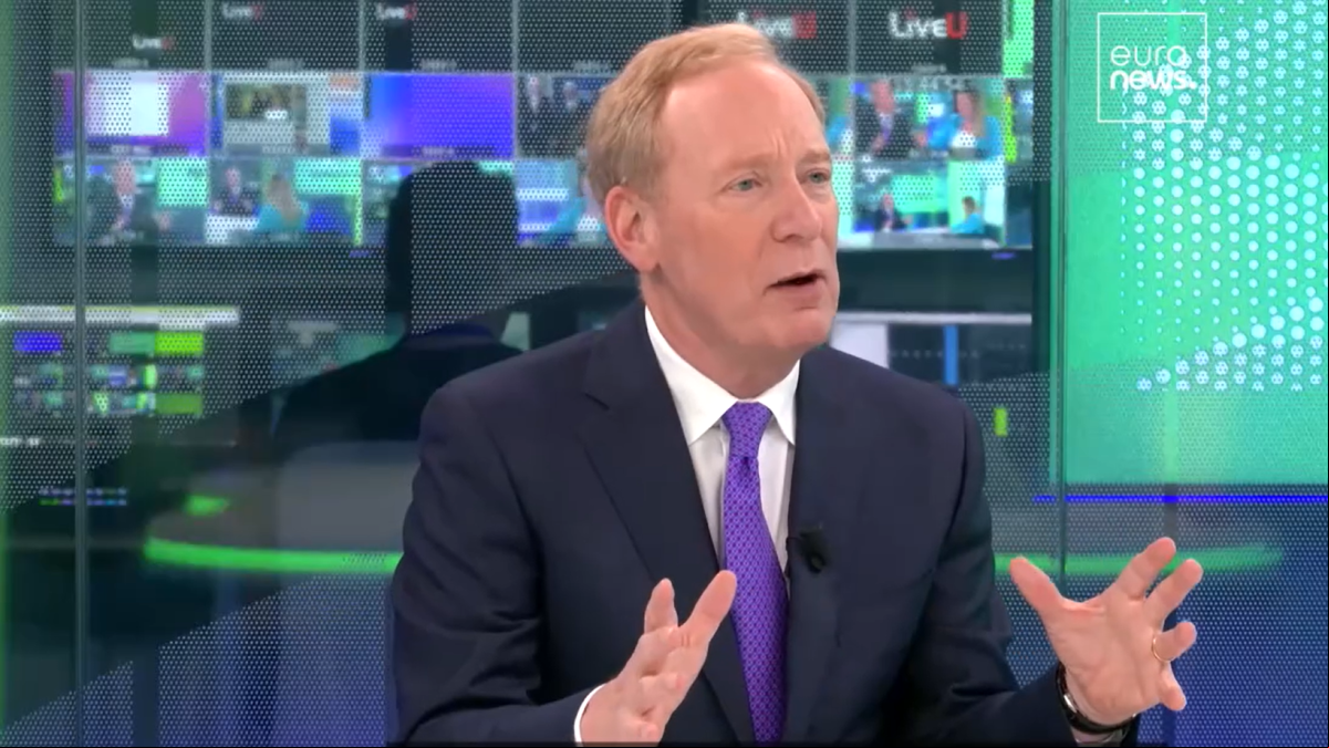 Brad Smith, presidente de Microsoft: “En los próximos años veremos la Inteligencia Artificial como indispensable para casi todo lo que nosotros queremos hacer”