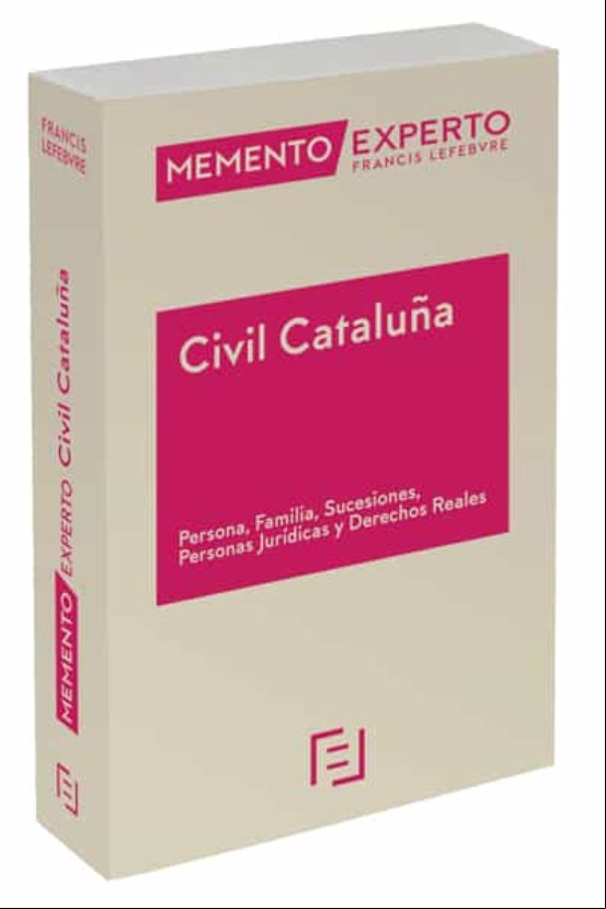 Memento Experto Civil Cataluña - Persona Familia Sucesiones Personas J
