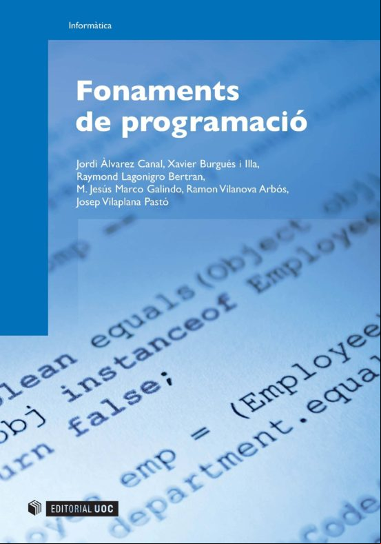Fonaments De Programació (ebook)